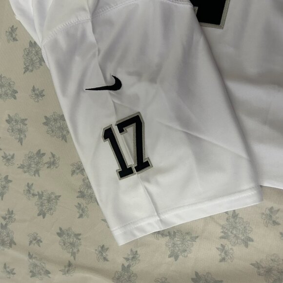 NFL Las Vegas Raiders Davante Adams Nike White #17 Jersey - Picture 4 of 7